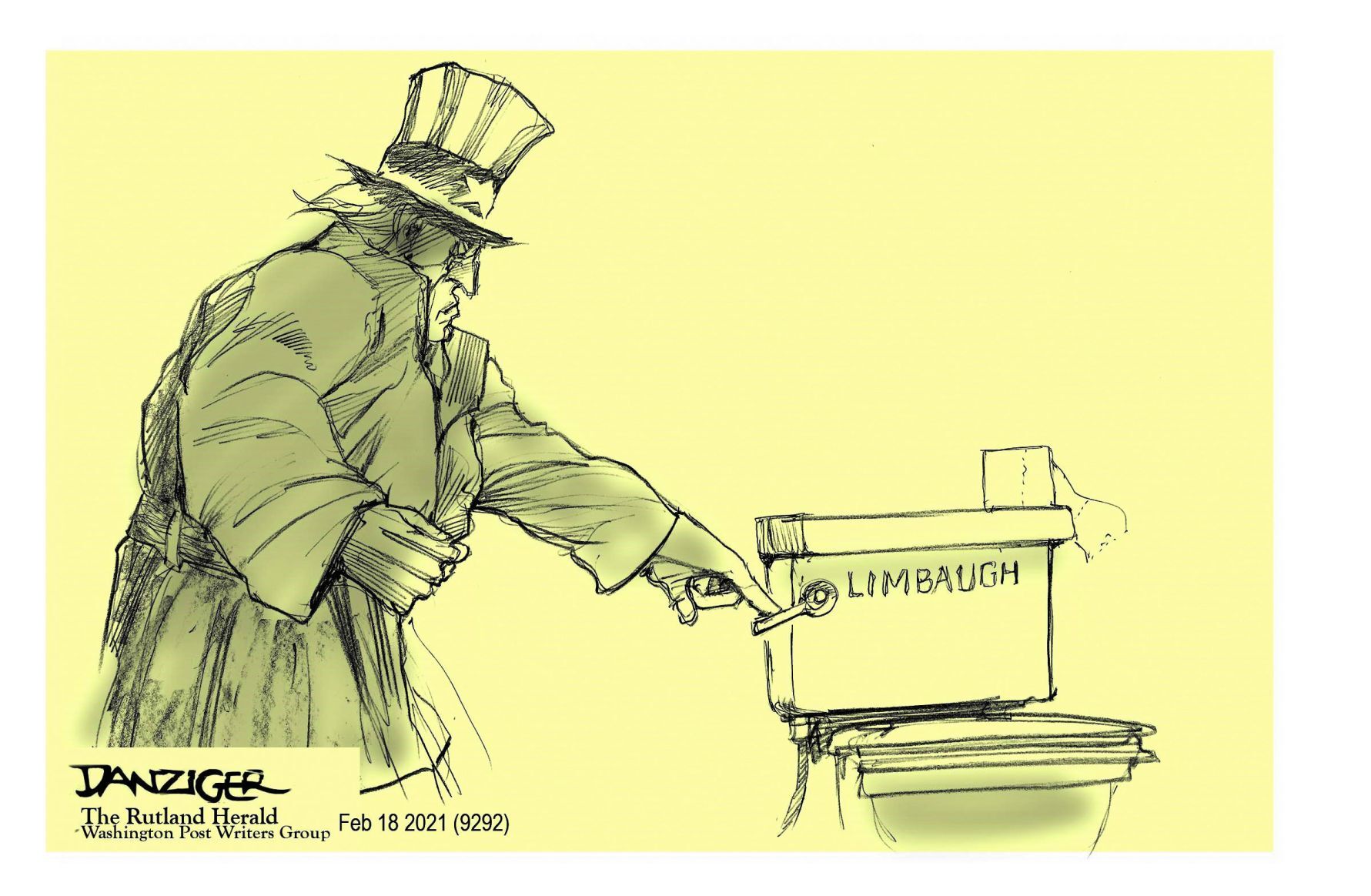 Jeff Danziger cartoon